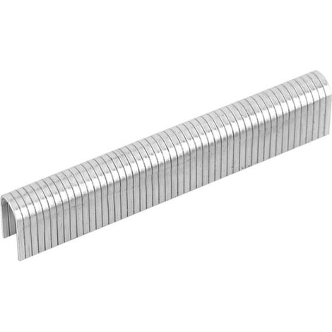 Lot 1000 agrafes acier inoxydable – pour agrafeuse manuelle 1008F – type U / porte / T (1/5)
