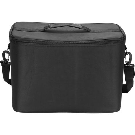 Sacoche professionnelle portable pour ciseaux de coiffeur, grande capacité, en nylon. (1/5)