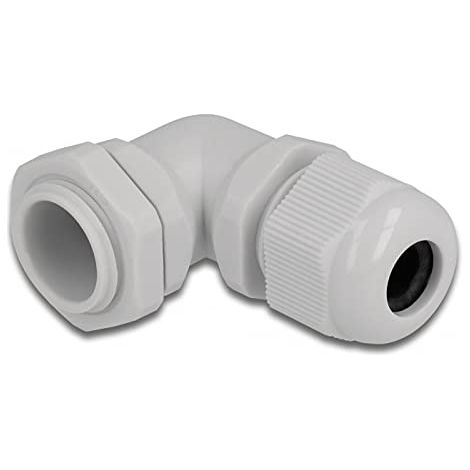 Pressacavo Delock pg11 angolo 90 gradi plastica impermeabile