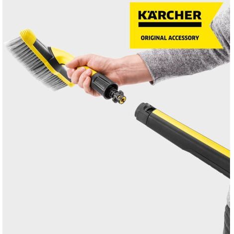 NALOOKAMIC Pour Kärcher Brosse Triangulaire, Noir, Taille unique