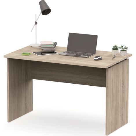 Mesa de oficina Teide en color roble cambrian. 76 cm(alto)120 cm(ancho)78 cm(fondo) (1/5)