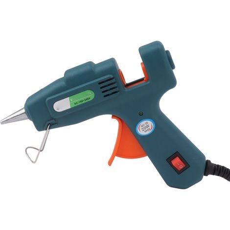 Machine à colle thermofusible électrique portative 20 W à chauffage rapide pour usage domestique, bricolage et fabrication industrielle (100-240 V US) (1/5)