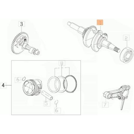 CIGÜEÑAL EMAK ORIGINAL L66151808