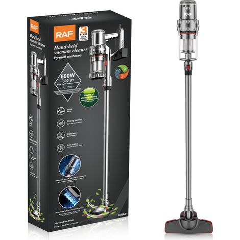 Aspiradora vertical inalámbrica, cepillo para pelo de mascotas, 600 W, 220 V, velocidad 38000r 9-11 Kpa (1/5)