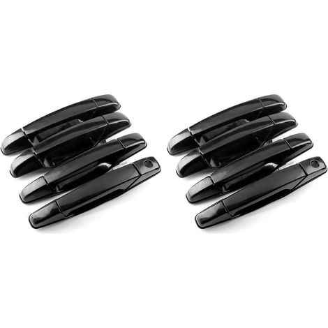 Poignées de porte extérieures (8 pièces) pour Cadillac Escalade, Chevy Silverado et GMC Sierra (2007-2013) - Références : 22738721, 15915659, 22738722 (1/5)