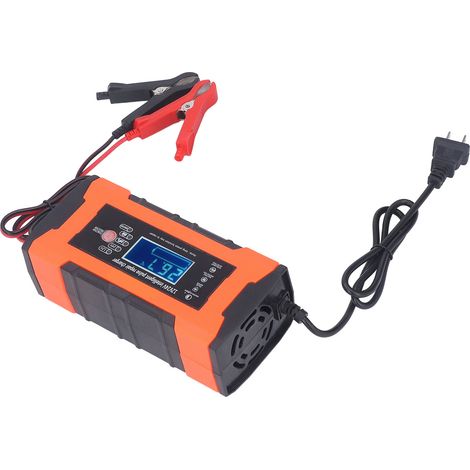Pulse Repair 12V 10A / 24V 5A Batterieladegerät, Kfz-Batterieerhaltungsladegerät, US-Stecker 110–220V
