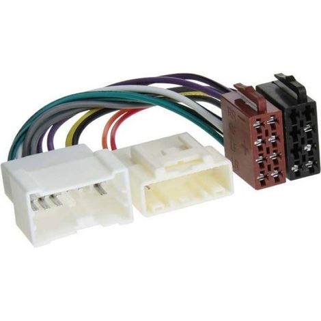 Faisceau Autoradio ISO - Compatible Dacia Mercedes Opel Renault - Connecteur Standard - 1 Pièce