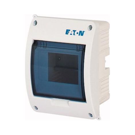 Coffret encastré IP40 1 rangée 5 mod porte transparente 000280352 EATON BC-U-1/5-ECO (1/3)