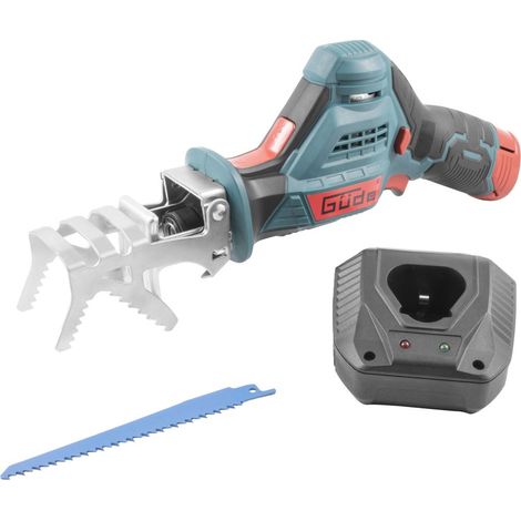 Güde Universal Astsäge Kettensäge Säbelsäge mit Akku & Ladegerät UASA 12-201-24