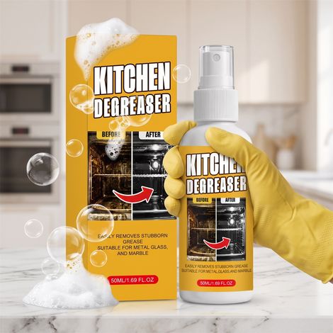 Küchenfettreiniger, Reinigungsspray für den täglichen Gebrauch auf Herd und Kochgeschirr – 50 ml -- BIEMMEDUE (1/5)