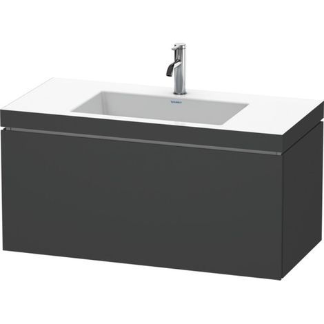 Lavabo para muebles Duravit L-Cube c-bonded con base, colgante, (1/3)