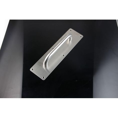 poigne De Porte En Acier Inoxydable Plaque De Traction Poigne De Porte En Acier Inoxydable Porte En Bois Plaque Push-pull Poigne De Porte Coupe-fe (1/5)