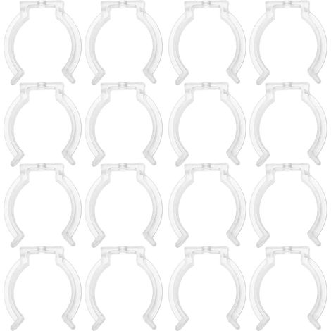Transparent Ceilings Shopping Centers Plastic Clamps Fixing Secure