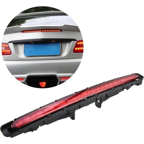 Luz de freno trasera LED de 12 V para coche, luces de freno elevadas para Clase E W211 03-09, 2118201556, rojo y negro. (1/5)