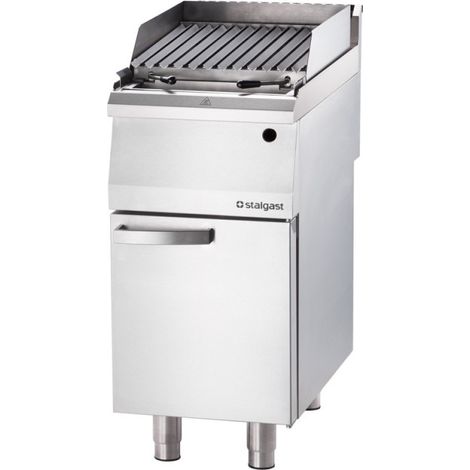 Gril gaz pierre de lave 8.0 kW G20/20 mbar - Stalgast (1/5)