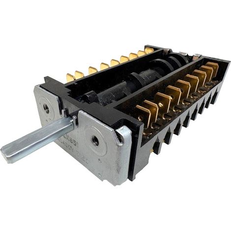 ZX851 Leistungsstufenschalter 400V 18Pin 3-Stufen-Drehschalter für Elektroheizer uvm.