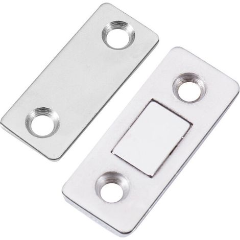 Loqueteaux Magnétiques 6 Pièces Très Mince Aimant Pour Porte de Placard à Coller Loqueteau Aimant Fermeture Adhésif Meuble Aimant Puissant (1/4)