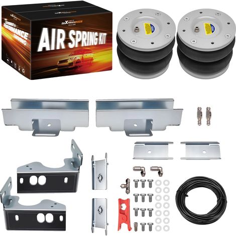 Kit de suspensión neumática auxiliar, caucho de alta calidad, compatible con Mercedes-Benz Sprinter 2006-2022, mejora la gestión de la carga, fácil instalación atornillada, mayor comodidad de conducci (1/5)