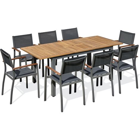 ORSINO - Garten-Essgruppe für 8 Personen - Akazie - REMARQUABLE