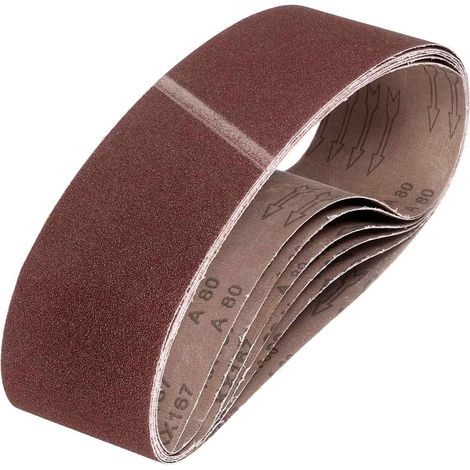 Bande de ponçage 3114000 Grain 120 (L x l) 457 mm x 76 mm 6 pc(s)