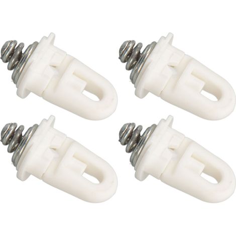 Lot de 4 clips de fixation de pare-chocs avant 743712, fixation stable de rechange pour Citroën C5 1.6T, 1.8T, 2.0T, 2.3T et 3.0T. (1/5)