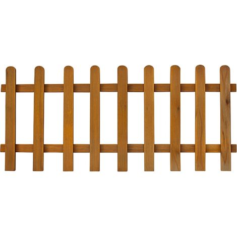 Recinzione in legno Orion Diritto 180x90 cm in pino impregnato color noce