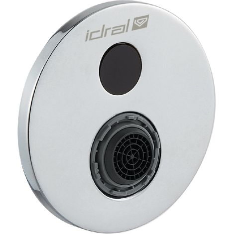 Elektronischer Wasserhahn für die Wandmontage mit Lichtschranke und 230V-Netzanschluss - Idral