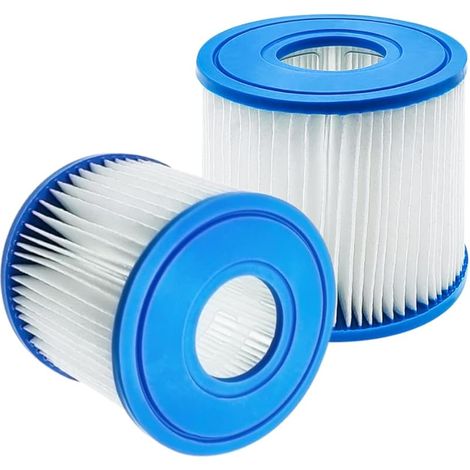 Lot de 2 filtres pour Filtre de Piscine de Type D, Cartouche filtrante de Rechange pour Summer Waves P57100102, SFS-350 RP-350 RP-400 RP-600 RX-600