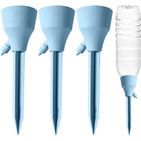 10 Piquets d'arrosage, Valve de commande, Dispositif irrigation, ABS, Jardin Balcon Maison (1/5)