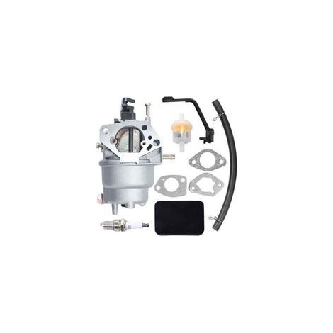 Carburatore per generatori GP5500, GP6500, GP6500E e GP7500E, cilindrata 389 cm³, potenza 8125 W, equivalente rispettivamente a 13, 14, 15 e 16 CV, temperatura di esercizio da 87°C a 88°C, rif.