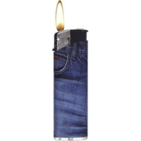 Accendino Elettronico Jeans Dl Fantasie Assortite - 50 Pz