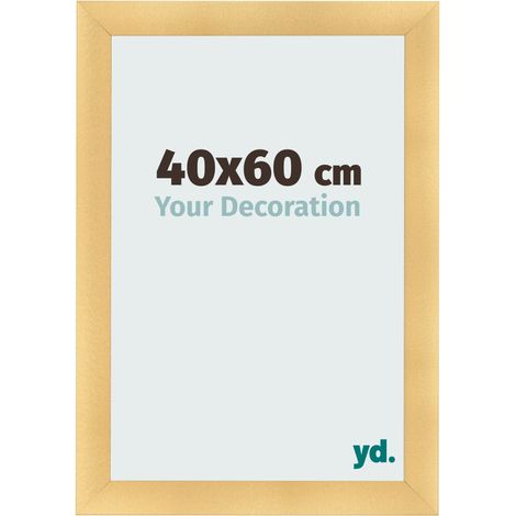 yd. - Cadre photo 40x60 - Or Mat - MDF - Pisa (1/5)