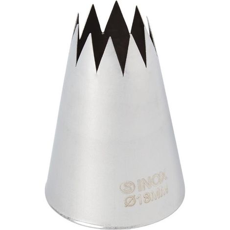 Douille inox cannelée 18mm - SCHNEIDER