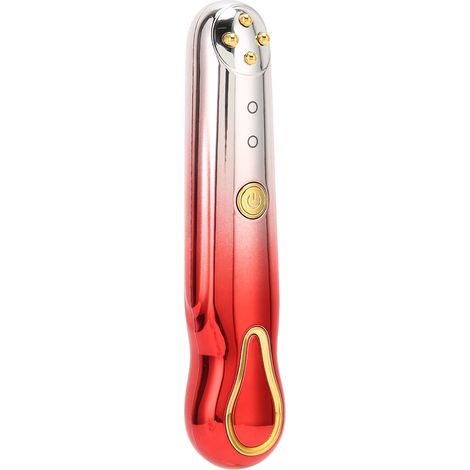 Soin Contour des Yeux RF Radiofréquence, Appareil Anti-Âge Liftant, Masseur à Ultrasons pour Poches, Cernes et Rides, Bagette de Massage Visage (1/5)