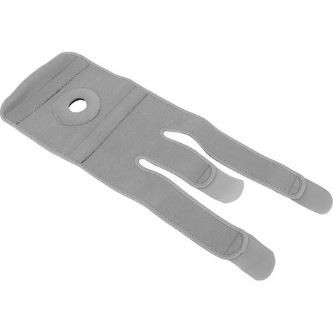 Genouillère de compression pour soulager la douleur arthritique et les blessures, idéale pour la récupération. Genouillère de protection Kenn grise. (1/5)