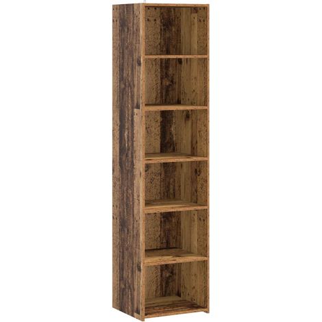 Sideboard Eichenholz 45 x 41 x 185 cm Holzwerkstoff vidaXL