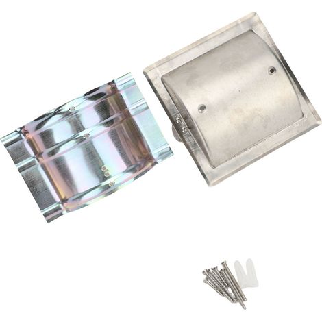 Porte-papier toilette encastré inox 304 avec bande arrière – Rouleau tissu argent brossé, salle de bain (1/2)