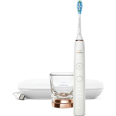 Philips Sonicare Diamond Clean 9000 Rose Gold Electric Toothbrush