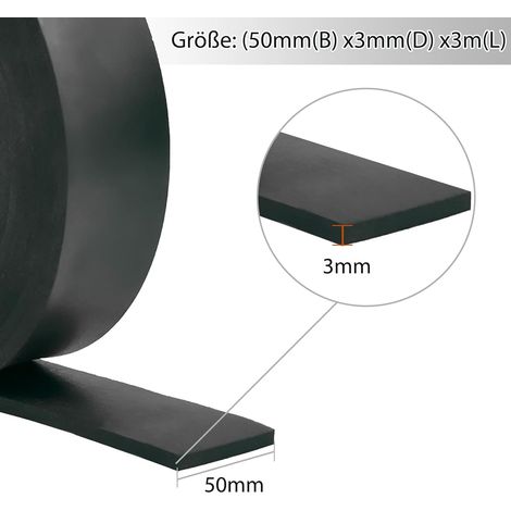 Bande de Caoutchouc, Joint Caoutchouc, Bande Neoprene, La Protection des Revêtements de Sol, Protection Contre Les Vibrations,Joints DIY