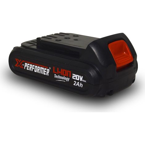 CONCEPT 20V batteria al litio 2 Ah compatibile con la gamma di strumenti X-PERFORMER (1/2)