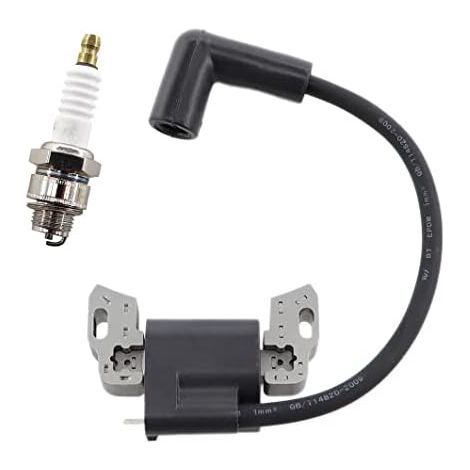 Bobina de encendido con bujía. Compatible con Briggs & Stratton 08P500 08P600 093J02 09P600 09P700 08P502 09P602 09P702 550E 550EX. 1 unidad. (1/5)