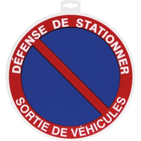 TOPCAR - Panneau homologué "Défense de stationner" - 16514 - Ce produit de marque TOPCAR est neuf. (1/2)