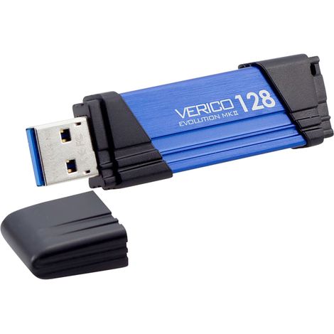 verico USB3.0 Stick Evolution MK-II, 128 GB, blau (1/5)