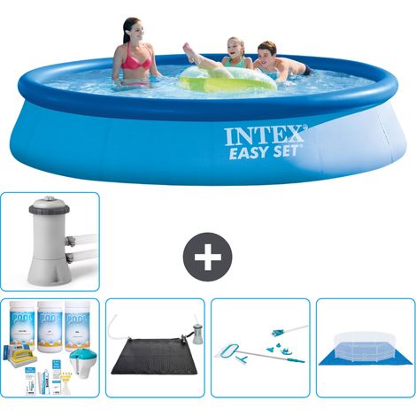 Intex Piscina Easy Set Rotonda - 396x84 cm - 7-pezzi S20894 (1/5)