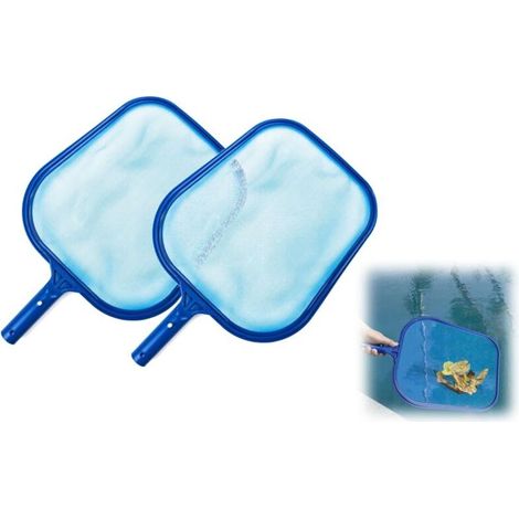 Pool-Skimmernetz, Reinigungsnetz, Oberflächenskimmernetz, verstärkter Rahmen und feines Netzgewebe