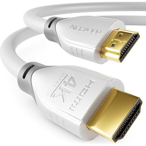 HDMI Cable 3m White Grey (1/5)