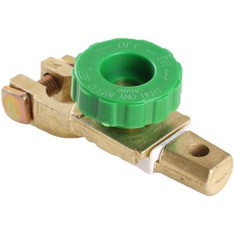Interrupteur d’Isolation Rapide pour Batterie de Voiture et Moto – Dispositif de Déconnexion Rotatif et Sécurisé (1/4)