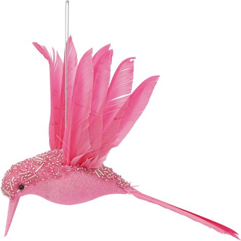 Vogel-Hängeornament, leichte Feder, robustes Kunststoff, einfach zu montieren, fliegender Vogel-Ornament (1/5)