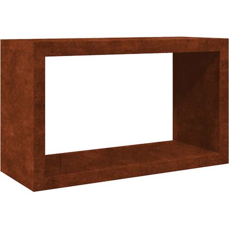 Étagère à bois 100x40x60 cm acier résistant aux intempéries (1/5)