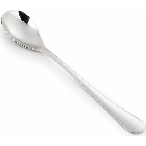 Cuchara para servir ensalada - Arcos Serie Lisboa - Cuchara Monoblock de una Pieza en Acero Inoxidable 18/10 y 240 mm - Color Plata (Silver).